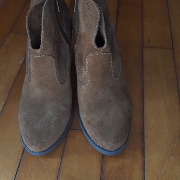 Suede leather booties sz 6.5 Jessica Simpson - Picture 2 of 7